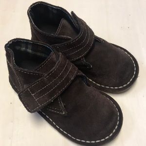 Sonoma Suede/Leather Shoe Chocolate brown sz 8